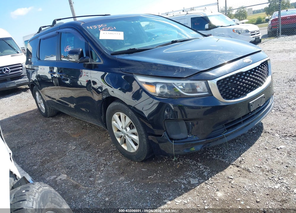 2015 KIA SEDONA LX VIN: KNDMB5C13F6066917
