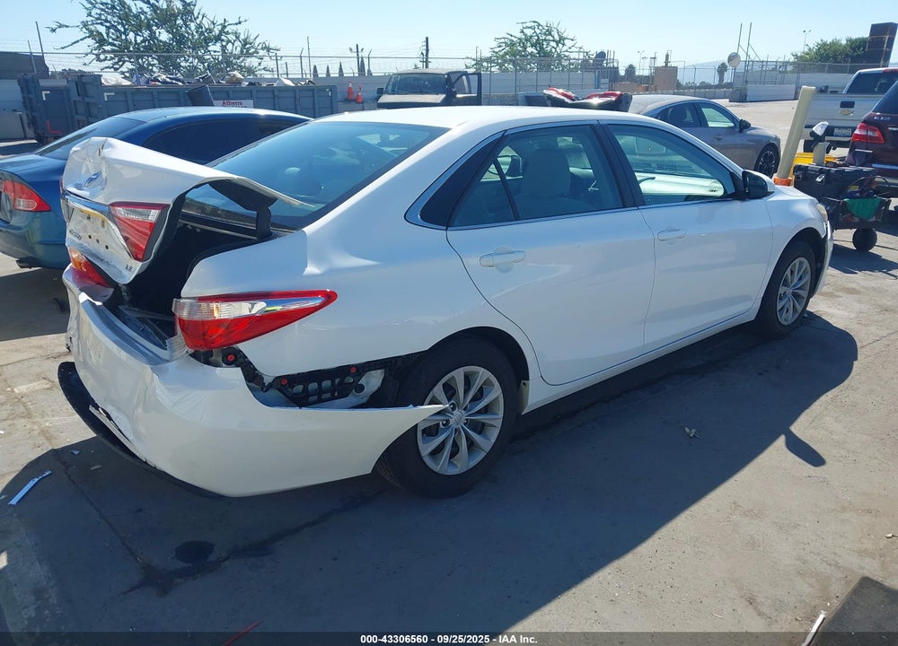 2017 TOYOTA CAMRY LE VIN: 4T1BF1FK6HU438866