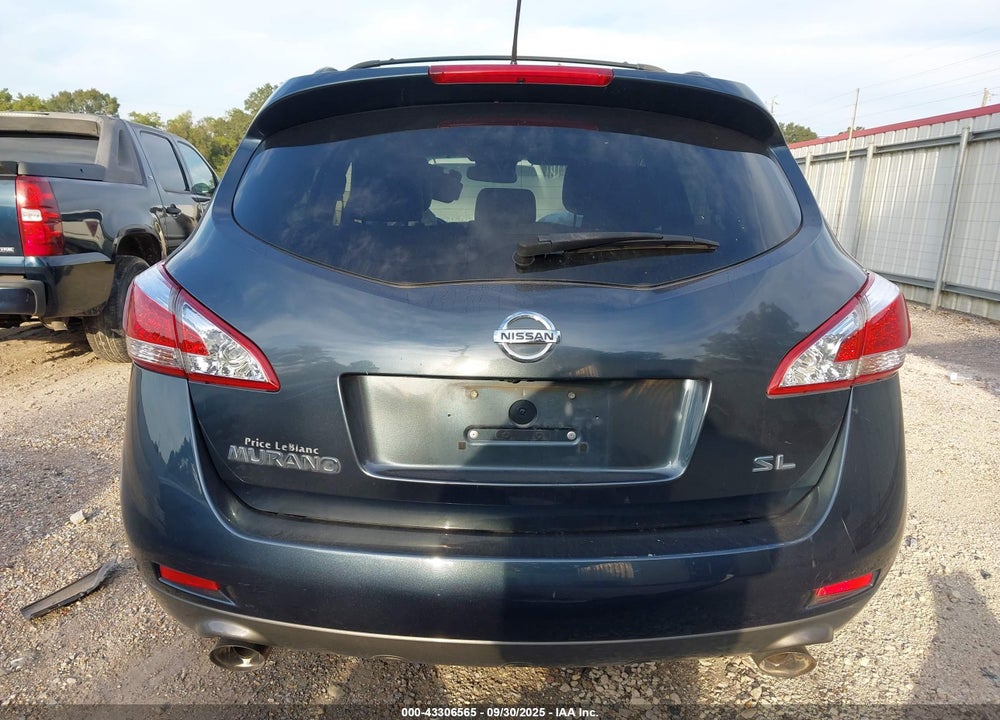 2014 NISSAN MURANO SL VIN: JN8AZ1MU4EW407583