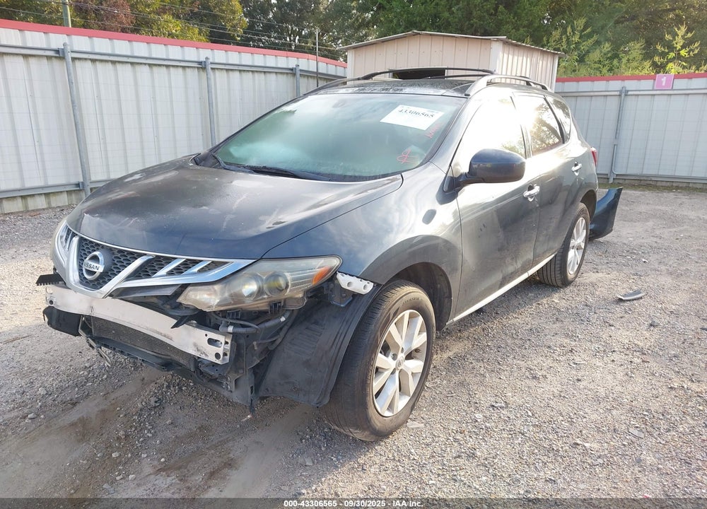 2014 NISSAN MURANO SL VIN: JN8AZ1MU4EW407583