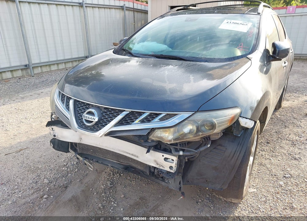 2014 NISSAN MURANO SL VIN: JN8AZ1MU4EW407583