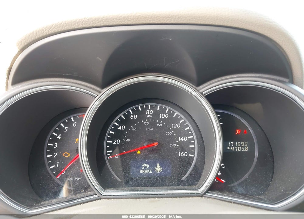2014 NISSAN MURANO SL VIN: JN8AZ1MU4EW407583