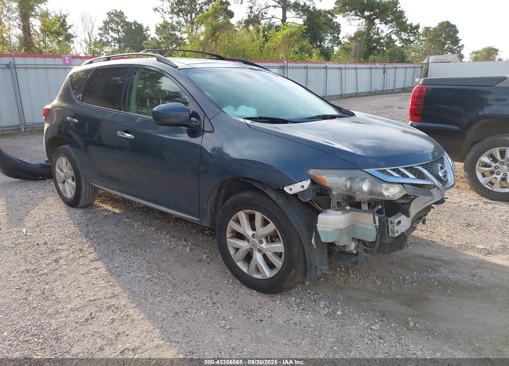 2014 NISSAN MURANO SL VIN: JN8AZ1MU4EW407583