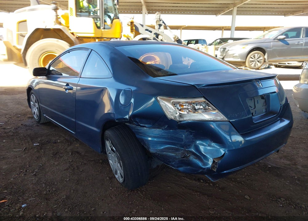 2007 HONDA CIVIC LX VIN: 2HGFG12667H544281