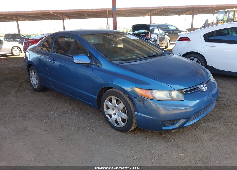 2007 HONDA CIVIC LX VIN: 2HGFG12667H544281