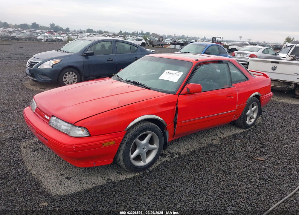 1990 MAZDA MX-6 GT VIN: 1YVGD31D7L5247197