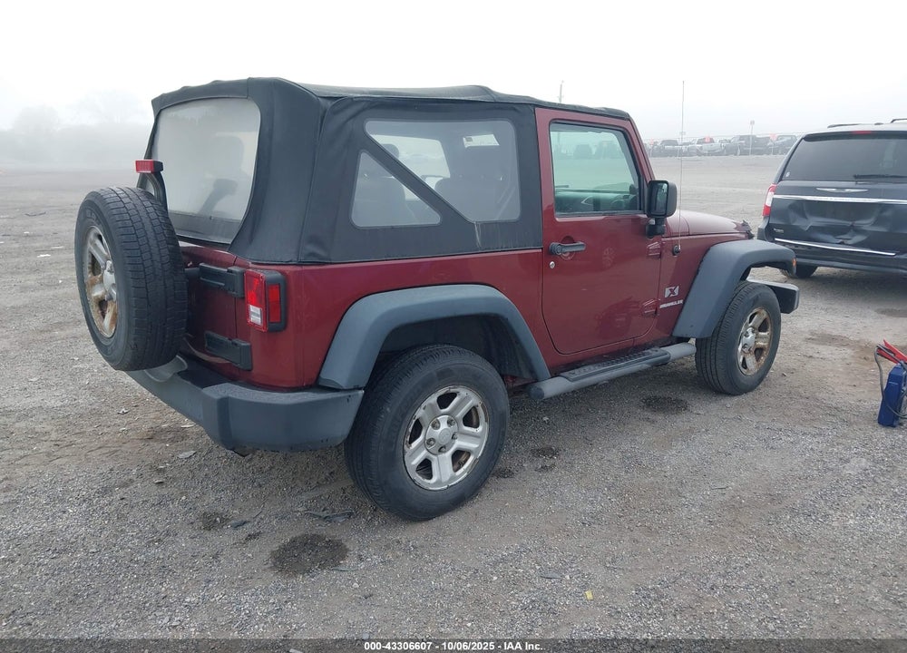 2009 JEEP WRANGLER X VIN: 1J4FA24139L730108