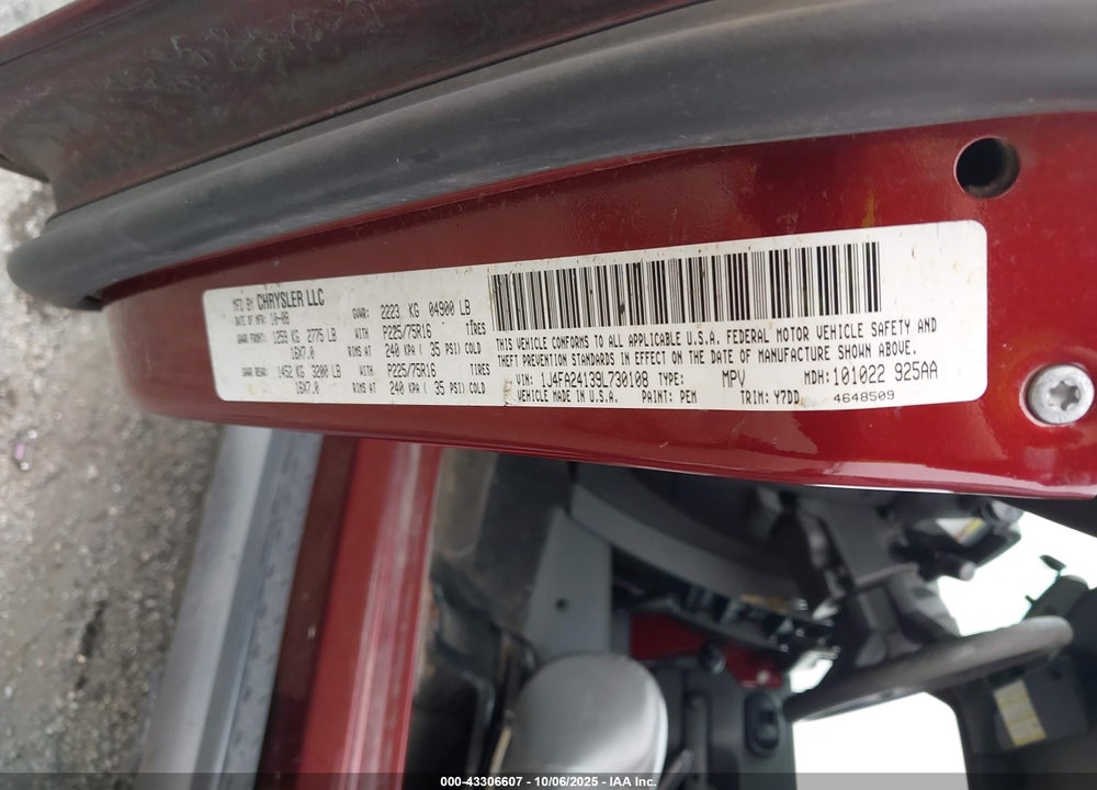 2009 JEEP WRANGLER X VIN: 1J4FA24139L730108