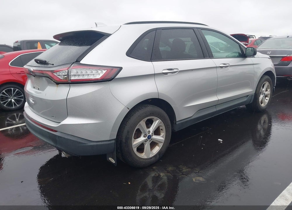 2015 FORD EDGE SE VIN: 2FMTK4G81FBC28361