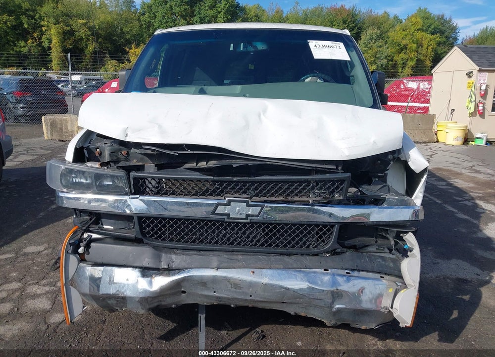 2018 CHEVROLET EXPRESS 2500 WORK VAN VIN: 1GCWGAFGXJ1906135