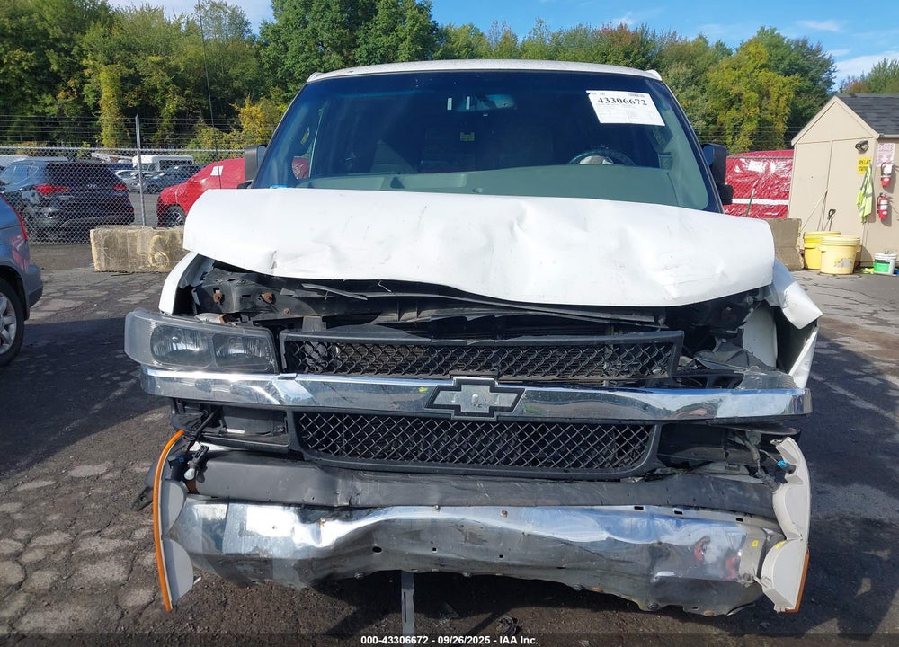 2018 CHEVROLET EXPRESS 2500 WORK VAN VIN: 1GCWGAFGXJ1906135