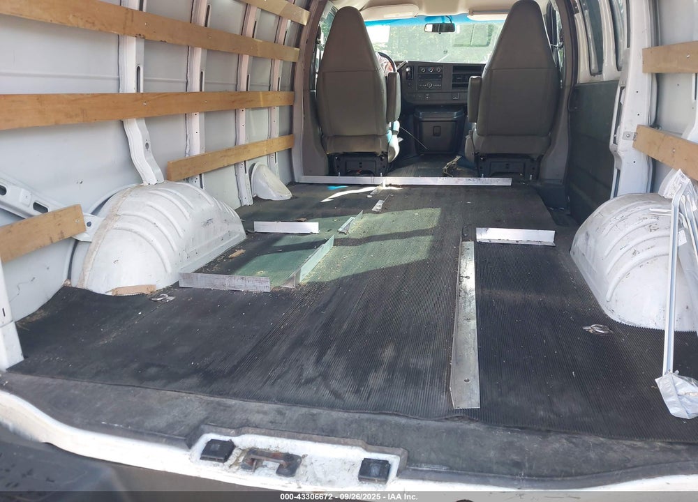 2018 CHEVROLET EXPRESS 2500 WORK VAN VIN: 1GCWGAFGXJ1906135