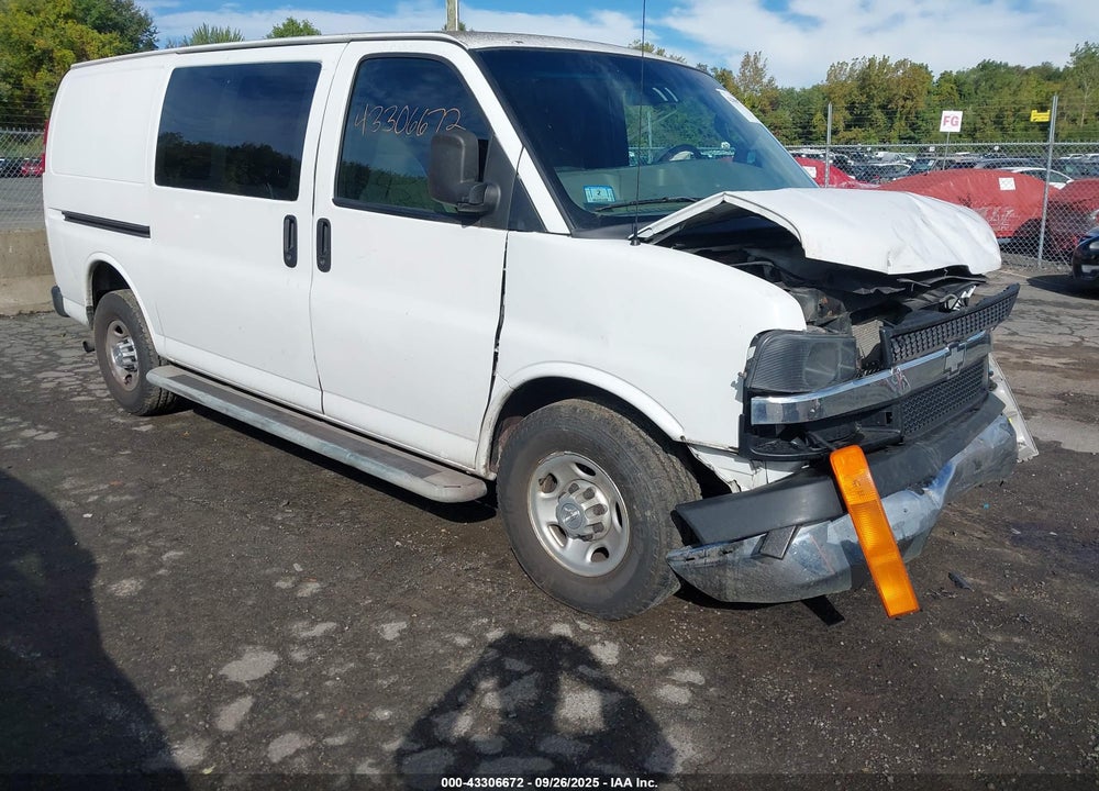 2018 CHEVROLET EXPRESS 2500 WORK VAN VIN: 1GCWGAFGXJ1906135