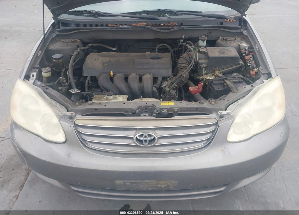 2003 TOYOTA COROLLA LE VIN: 1NXBR32E73Z106947