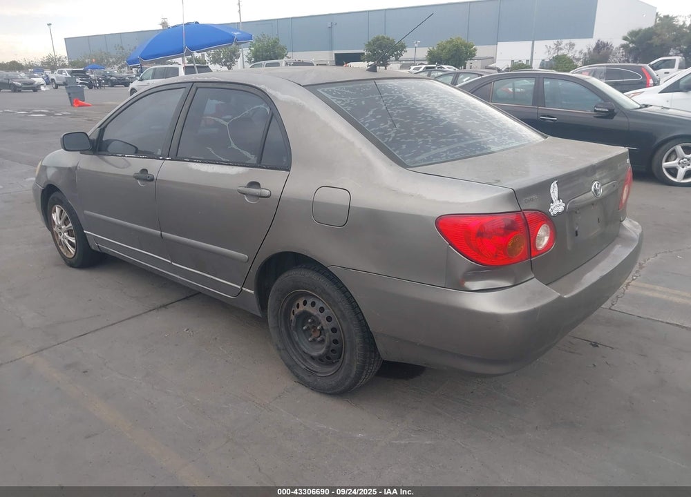 2003 TOYOTA COROLLA LE VIN: 1NXBR32E73Z106947