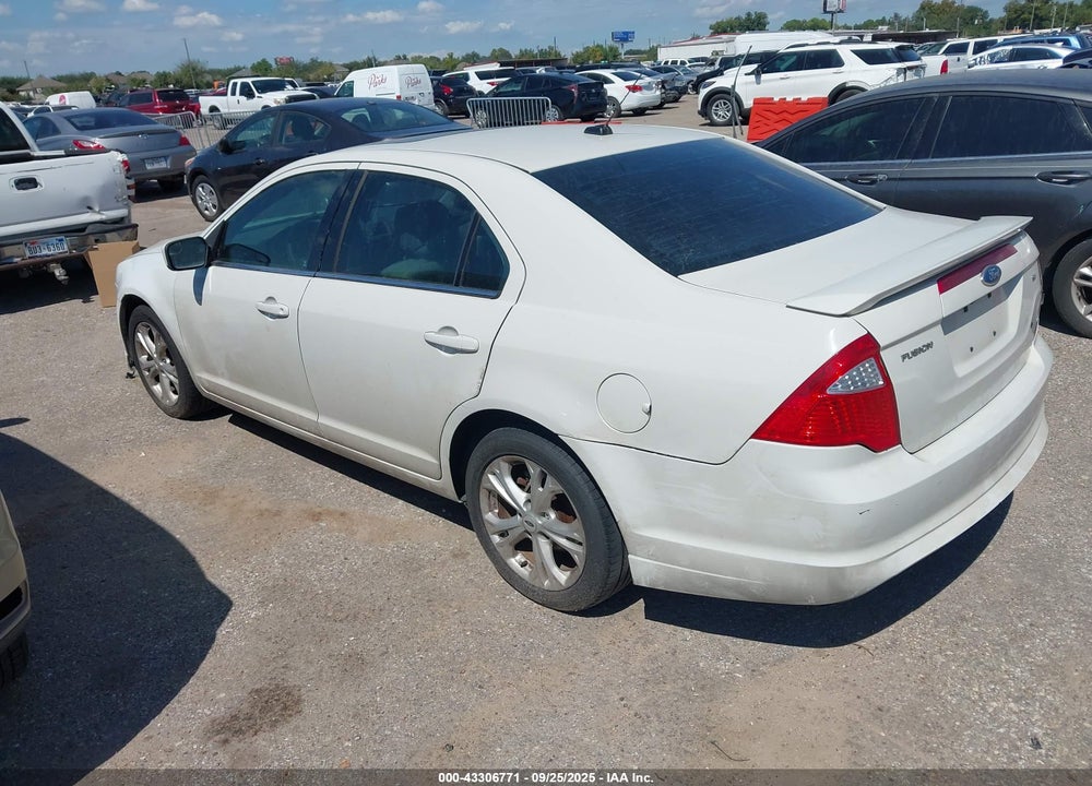 2012 FORD FUSION VIN: 3FAHP0HA2CR209844