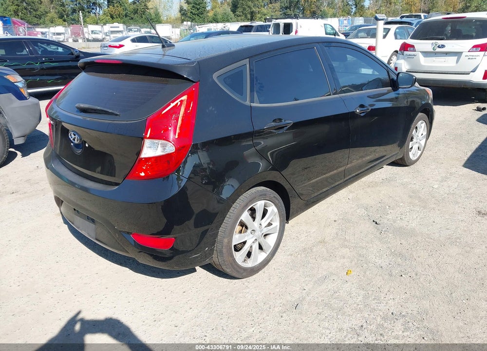 2012 HYUNDAI ACCENT SE VIN: KMHCU5AE3CU021149