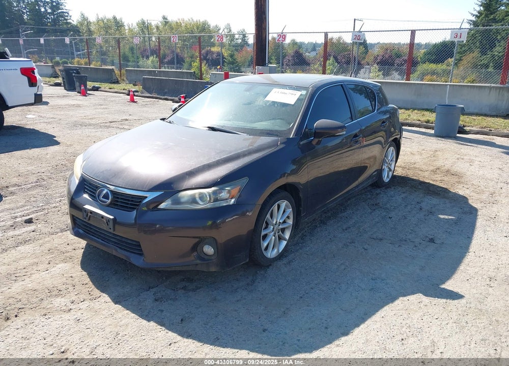 2011 LEXUS CT 200H PREMIUM VIN: JTHKD5BH4B2026183
