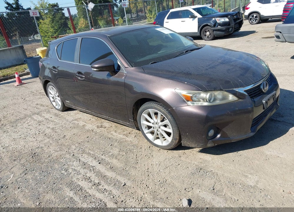 2011 LEXUS CT 200H PREMIUM VIN: JTHKD5BH4B2026183