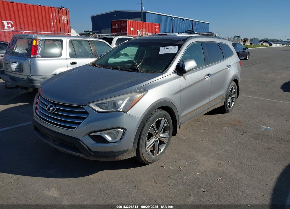 2014 HYUNDAI SANTA FE VIN: KM8SRDHF2EU037917