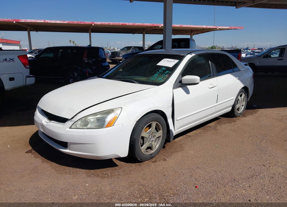 2005 HONDA ACCORD HYBRID IMA VIN: JHMCN36445C009458