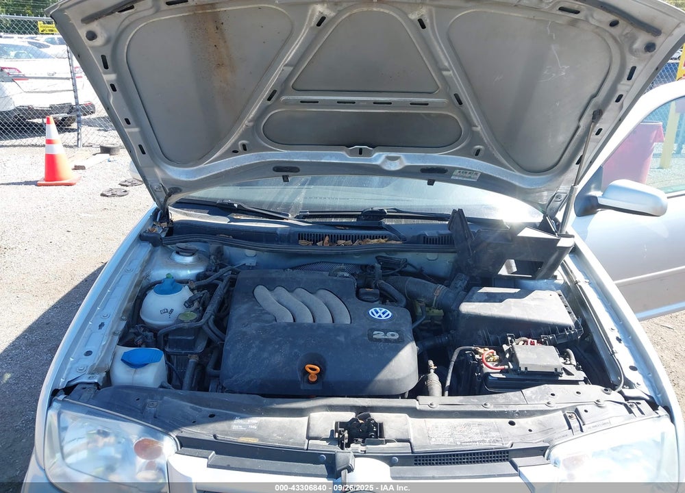 2003 VOLKSWAGEN JETTA GLS 2.0L VIN: 3VWSK69M43M106641