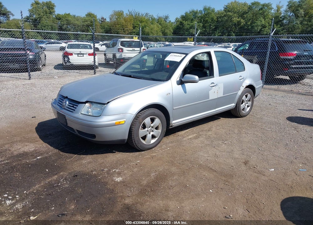 2003 VOLKSWAGEN JETTA GLS 2.0L VIN: 3VWSK69M43M106641