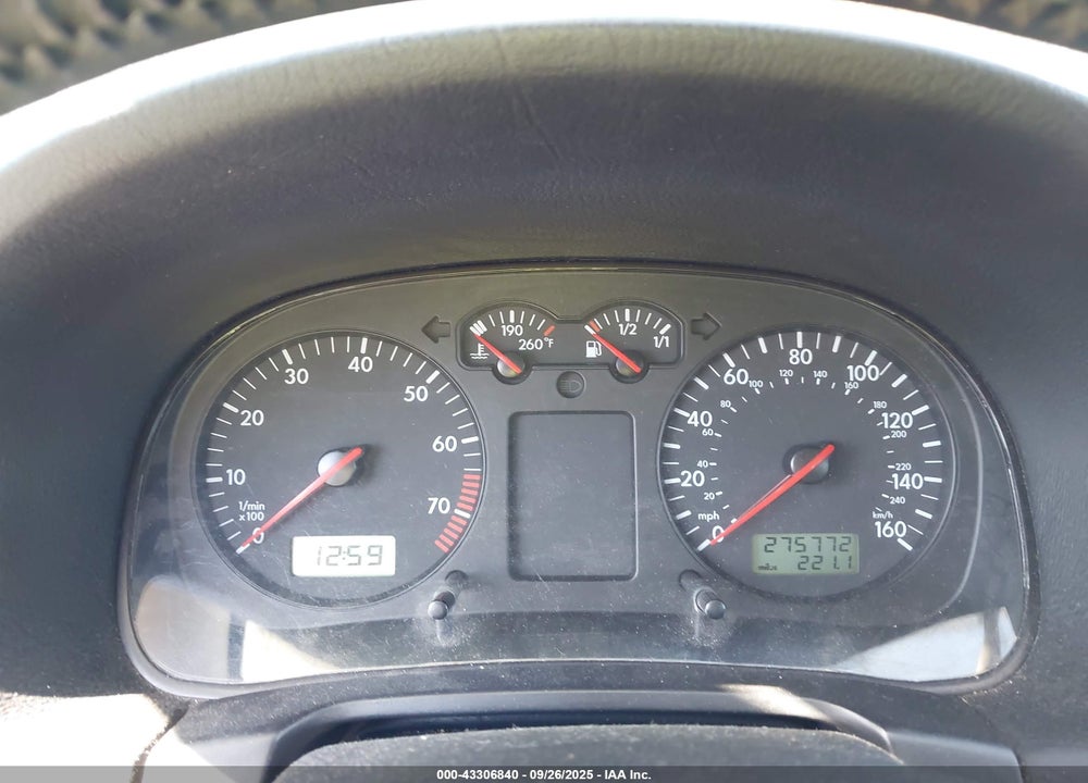 2003 VOLKSWAGEN JETTA GLS 2.0L VIN: 3VWSK69M43M106641