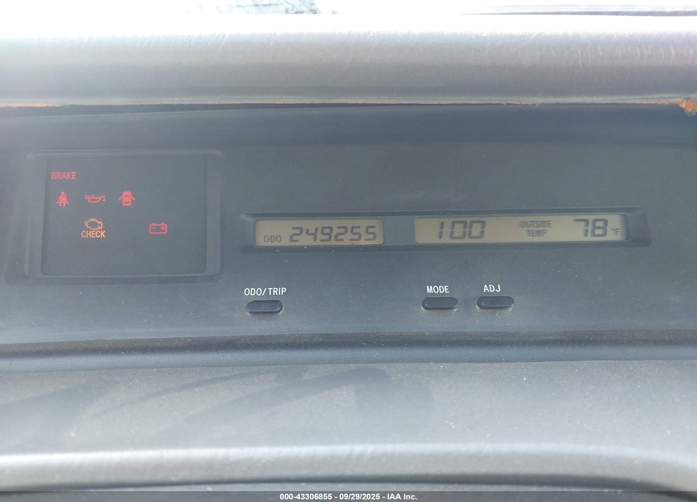 2004 TOYOTA AVALON XL VIN: 4T1BF28B84U376626