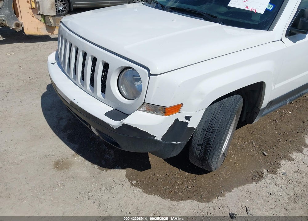 2017 JEEP PATRIOT SPORT FWD VIN: 1C4NJPBA9HD116030