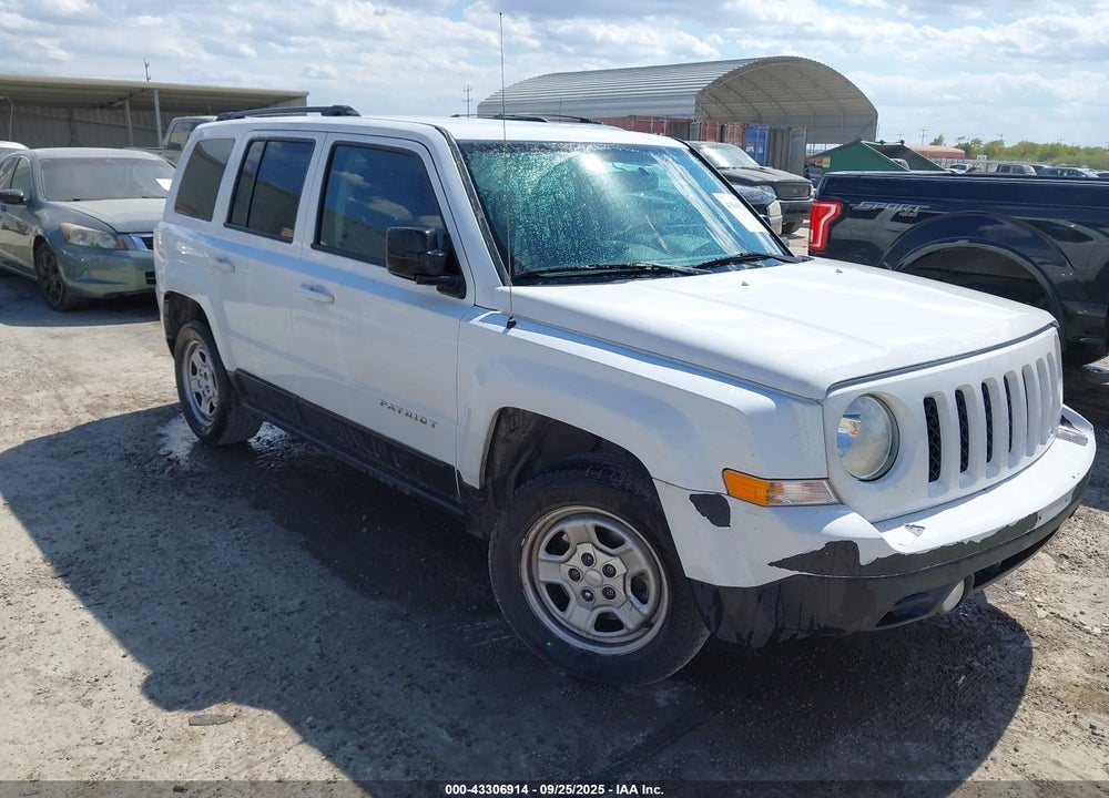 2017 JEEP PATRIOT SPORT FWD VIN: 1C4NJPBA9HD116030