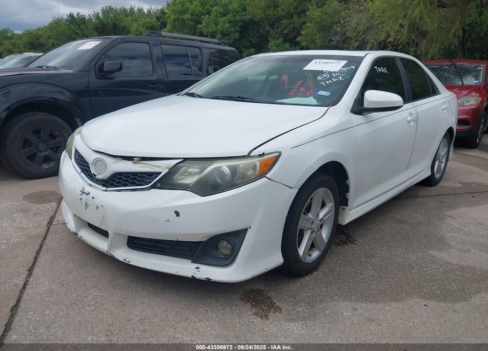 2012 TOYOTA CAMRY SE VIN: 4T1BF1FK1CU569809