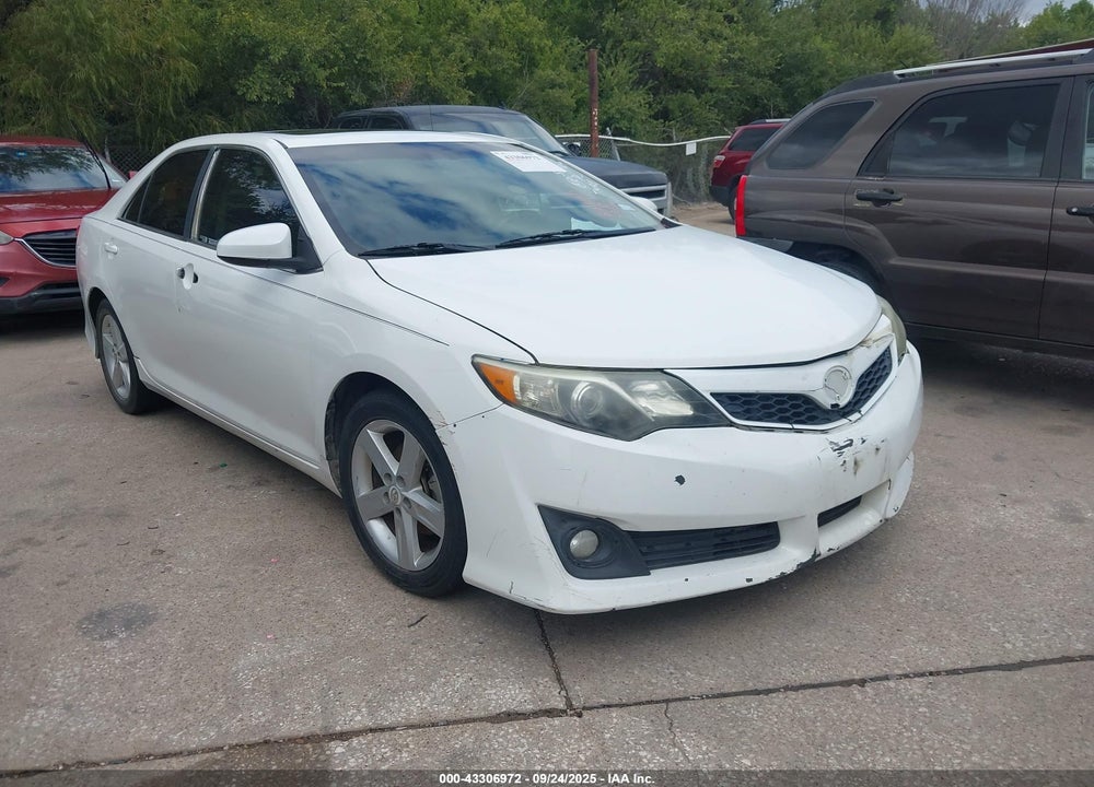 2012 TOYOTA CAMRY SE VIN: 4T1BF1FK1CU569809