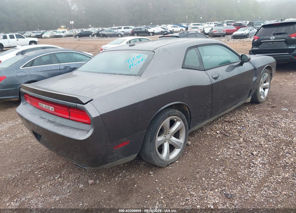 2013 DODGE CHALLENGER VIN: 2C3CDYBTXDH742323