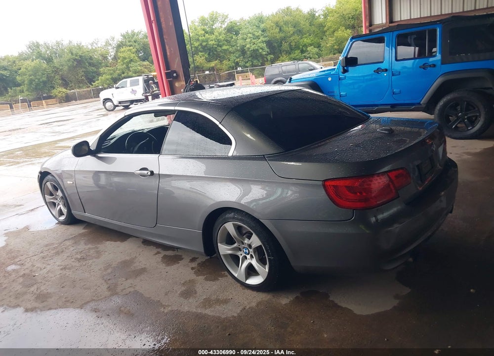 2011 BMW 3 SERIES VIN: WBADX7C59BE260798