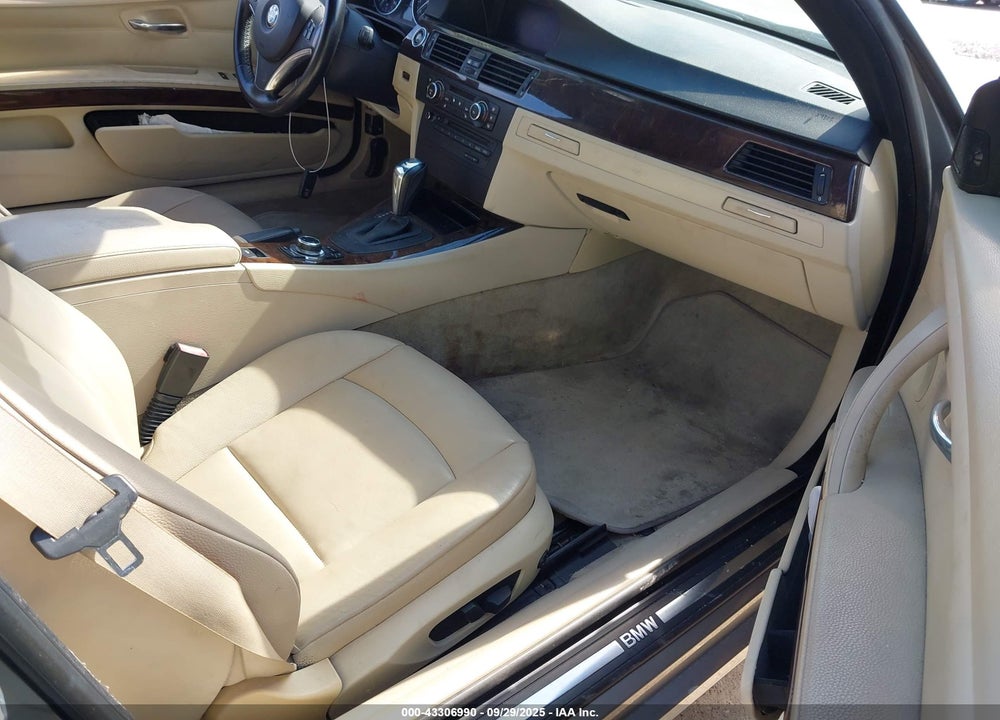 2011 BMW 3 SERIES VIN: WBADX7C59BE260798