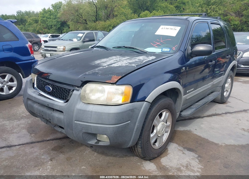 2002 FORD ESCAPE XLT VIN: 1FMYU03162KB54534