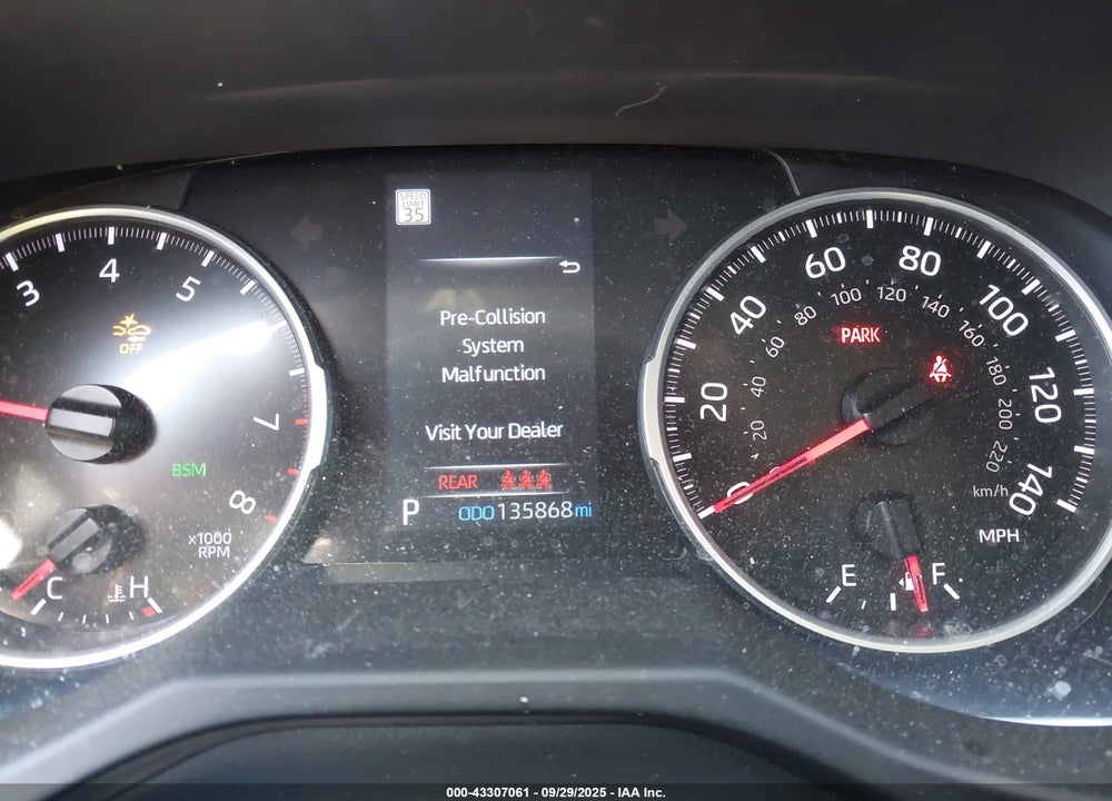 2022 TOYOTA RAV4 LE VIN: 2T3G1RFV1NC269681