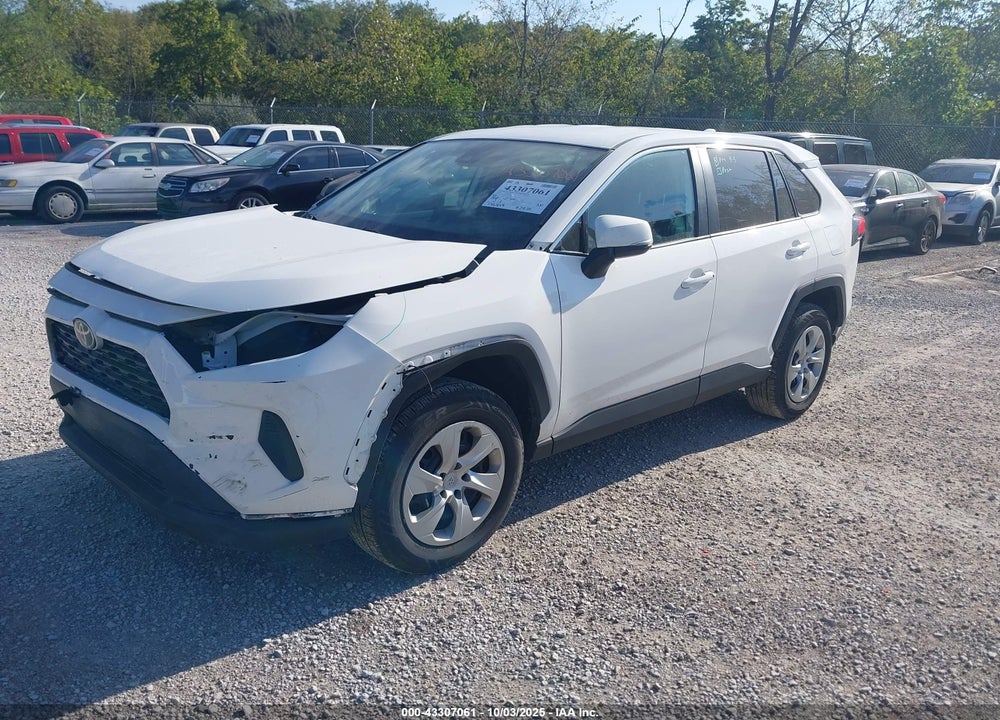 2022 TOYOTA RAV4 LE VIN: 2T3G1RFV1NC269681
