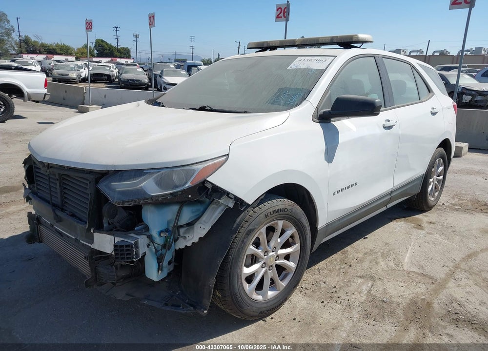 2018 CHEVROLET EQUINOX VIN: 3GNAXHEV0JS623834