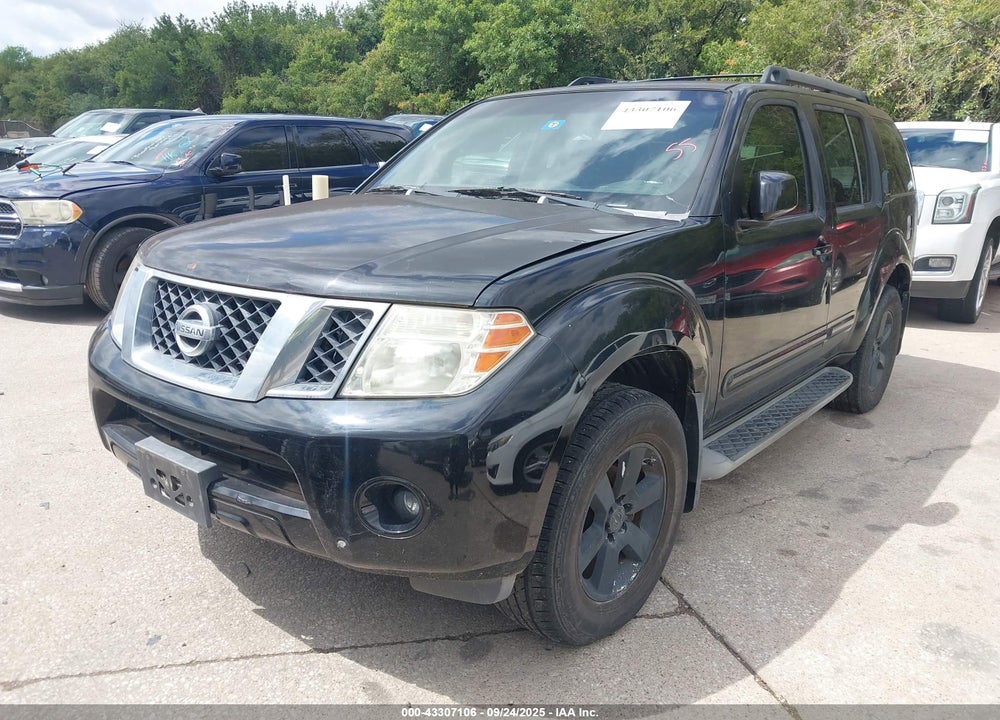 2008 NISSAN PATHFINDER SE VIN: 5N1AR18U38C602226