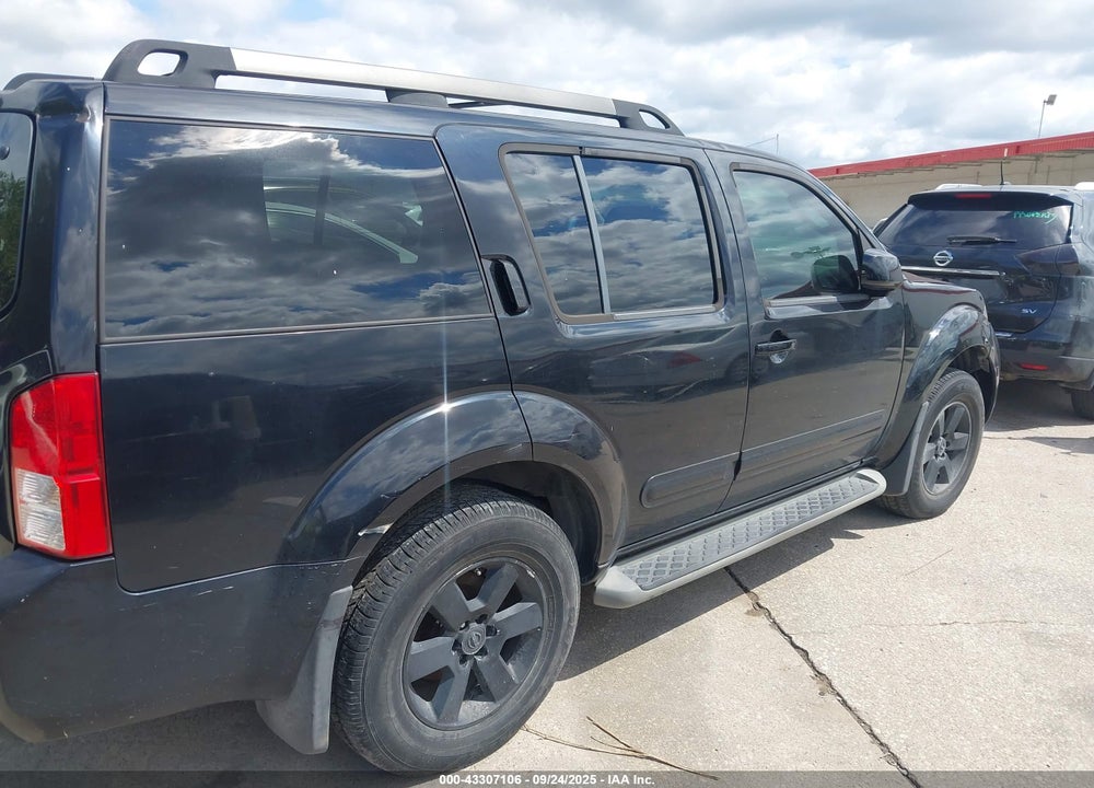 2008 NISSAN PATHFINDER SE VIN: 5N1AR18U38C602226