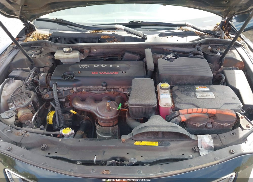 2008 TOYOTA CAMRY HYBRID VIN: 4T1BB46K78U033225