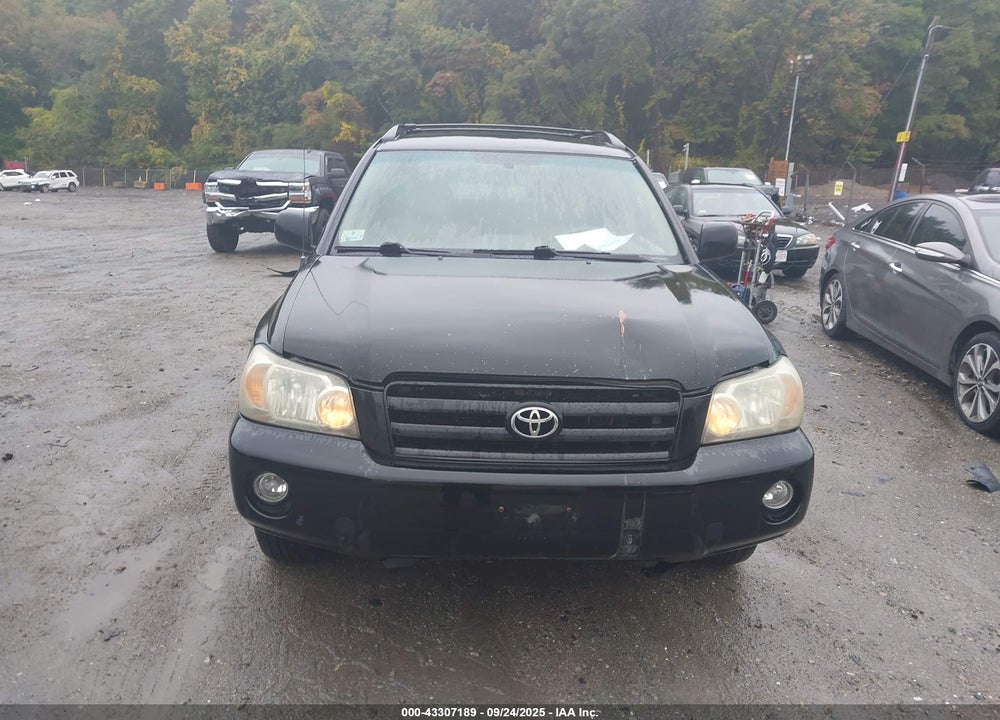 2006 TOYOTA HIGHLANDER V6 VIN: JTEEP21A160156699