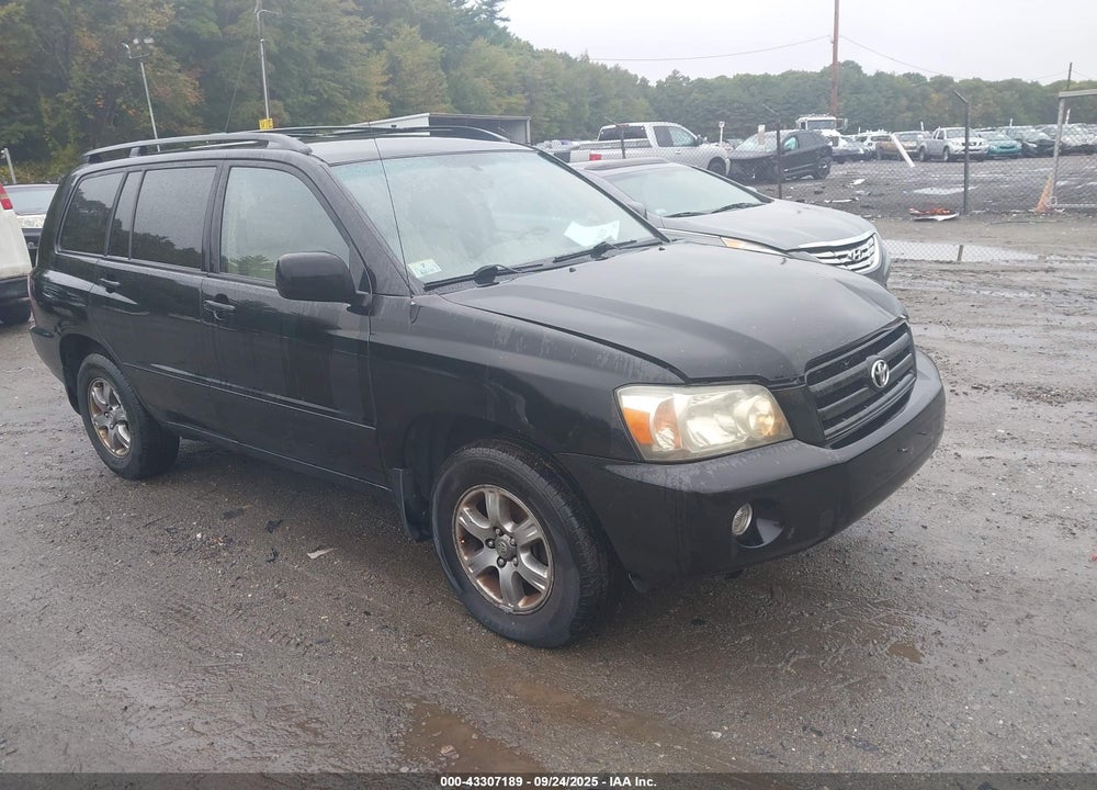 2006 TOYOTA HIGHLANDER V6 VIN: JTEEP21A160156699