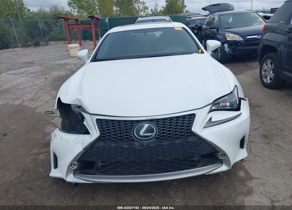 2016 LEXUS RC 350 VIN: JTHHE5BCXG5013858
