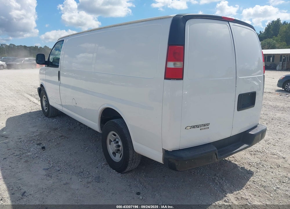 2016 CHEVROLET EXPRESS 2500 WORK VAN VIN: 1GCWGAFF8G1145685