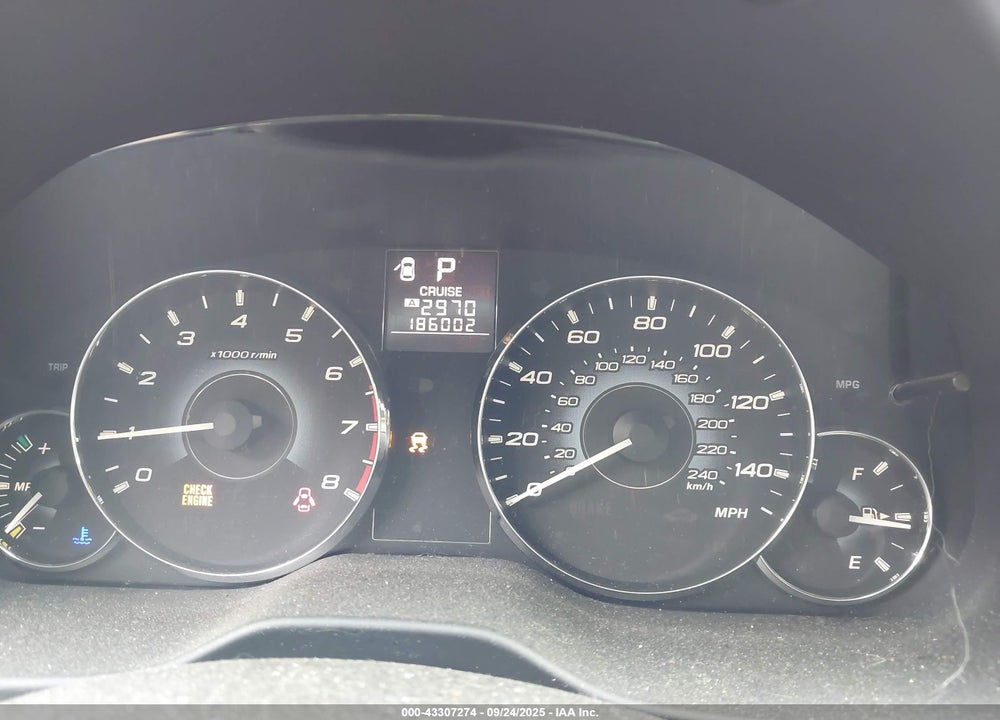 2010 SUBARU OUTBACK VIN: 4S4BRCAC4A3349862