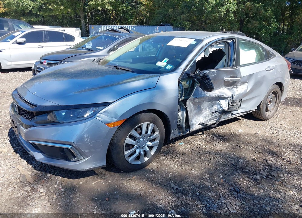 2020 HONDA CIVIC VIN: 2HGFC2F60LH523626