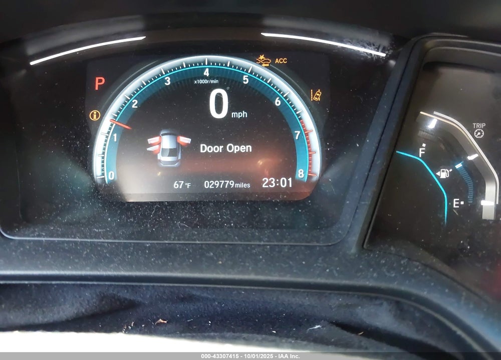 2020 HONDA CIVIC VIN: 2HGFC2F60LH523626